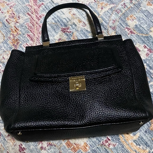 Kate Spade Black Pebbled Leather Everette Bag - Picture 2 of 9